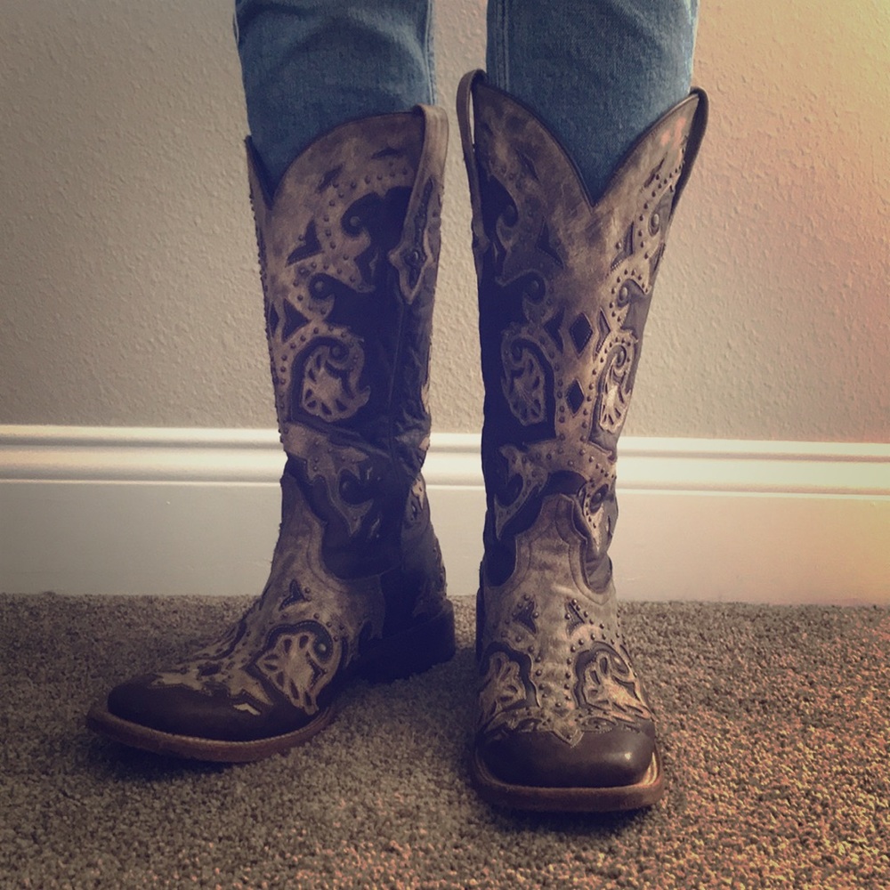 Lucchese Women’s Cowboy Boots- “Fiona”